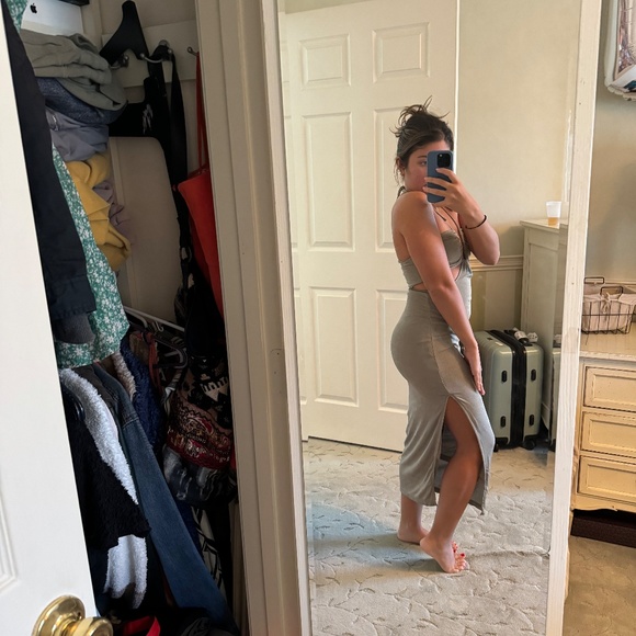 HALTER TOP DRESS - Picture 3 of 4